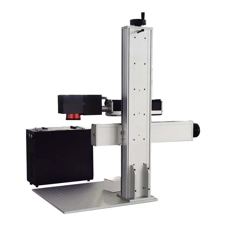 2024 Most Popular Separate Portable Mopa 3D Fiber Laser Marking Machine for Metal Rubber Plastic