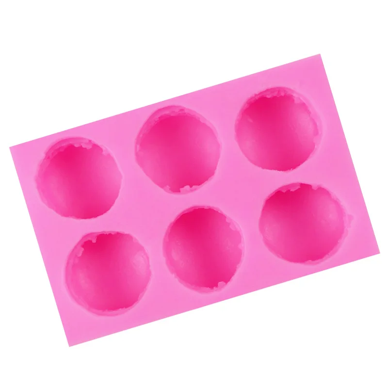 6 Dimensional Macaron Burger Silicone Mold Fondant Chocolate Cake Decoration Mold Baking Pastry Cake Tool Baking Tray Mold