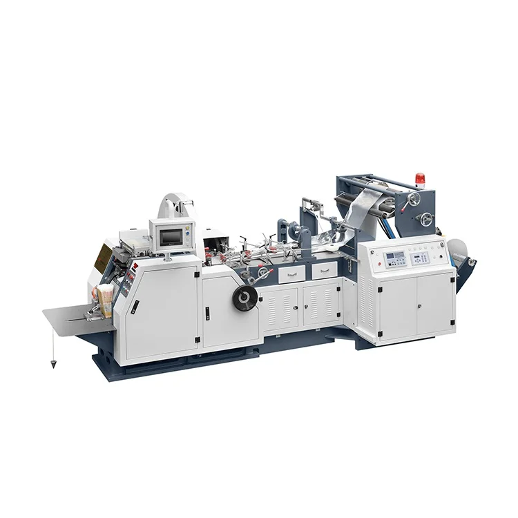 microwave popcorn food paper bag production line bag making machine