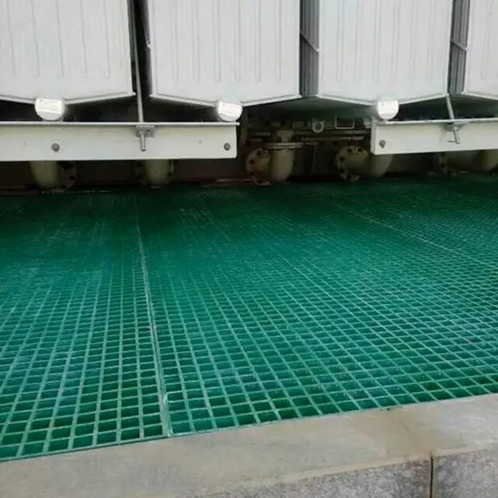 Толщина 38X38 мм Frp композитная напольная панель из стекловолокна сетка формовочная решетчатая платформа
