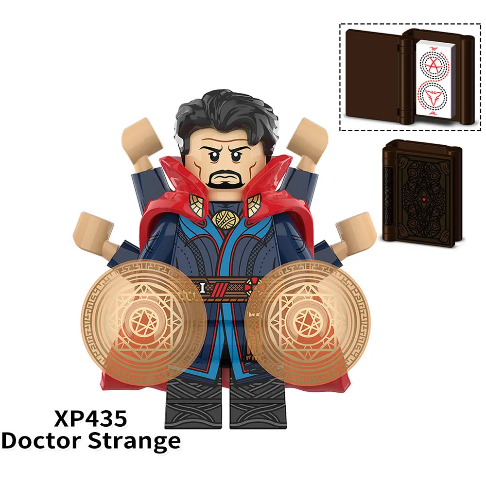 Super Heroes Guardian Doctor Strange Mordo Wong Building Block Action Figures Jujuetes Toys KT1057