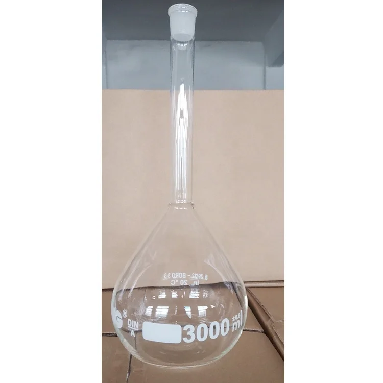 Tiandi Lab 3000 мл мерная колба из боросиликатного стекла с
