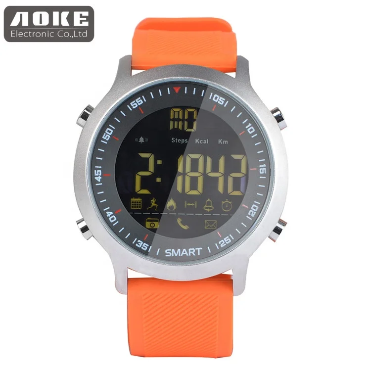 Bluetooth Цифровые Смарт-часы с Здоровый Спорт, партнер мобильного телефона с EX18 месяца, небольшим весом