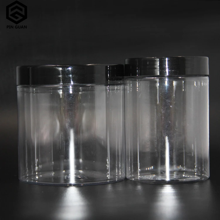 6 Oz 8 Oz 12 Oz 16 Oz Jam Canning Storage Jar Plastic Honey Packing Jar Christmas Cookie Jars