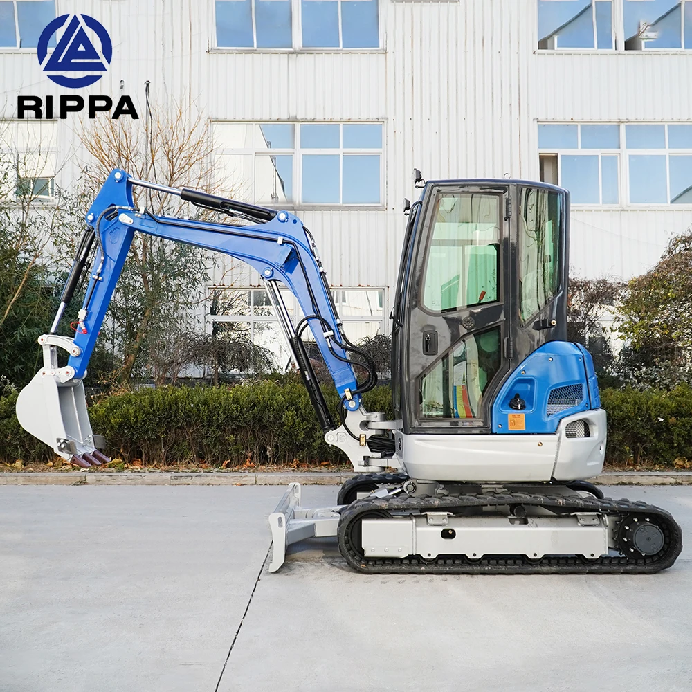 Rippa мини-экскаваторы 3 тонны 5 тонн экскаватор кабина Epa Euro Бесплатный послепродажный сервис мини-экскаватор цены