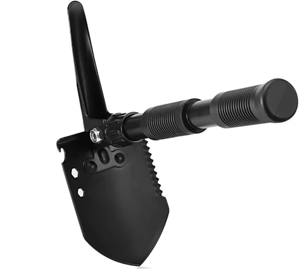 Multifunctional engineer shovel life shovel thickened double handle shovel