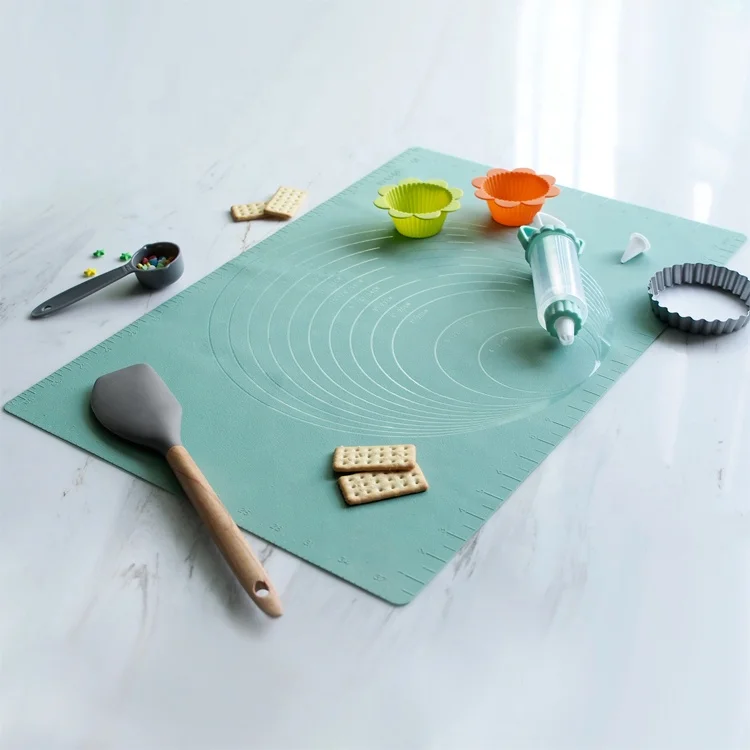 Non slip private label modern place pastry silicone wholesale kitchen non stick sheet baking mats