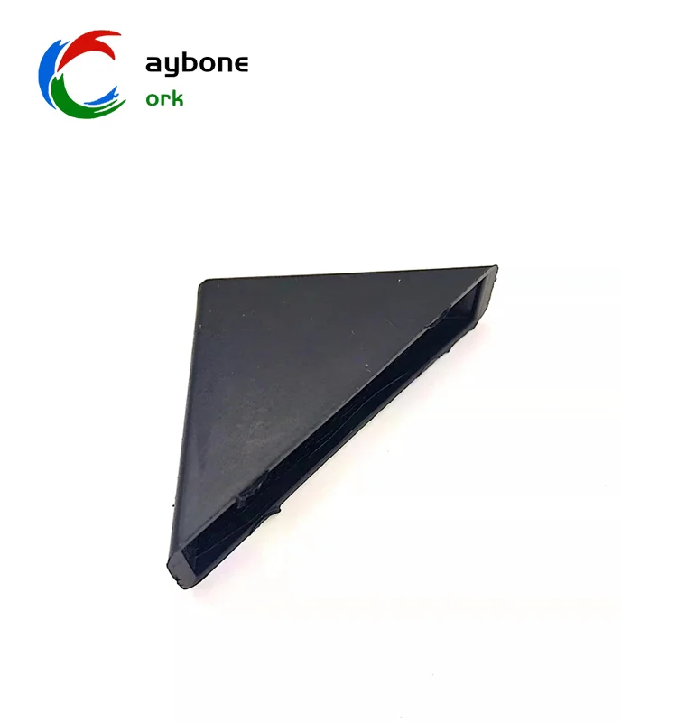 50/60/80mm Black Plastic Protective Corner for Shipping Glass Edge Corner Protector for Carton Boxes Packaging Application