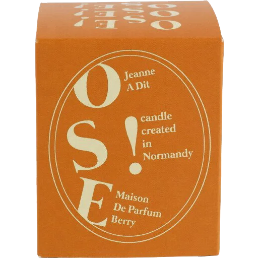 Luxury Unisex Scented Soy Wax Candle French Handwork Artistic Design with Jasmin Cedar Vetiver Joan of Arc Home Decoration OSE