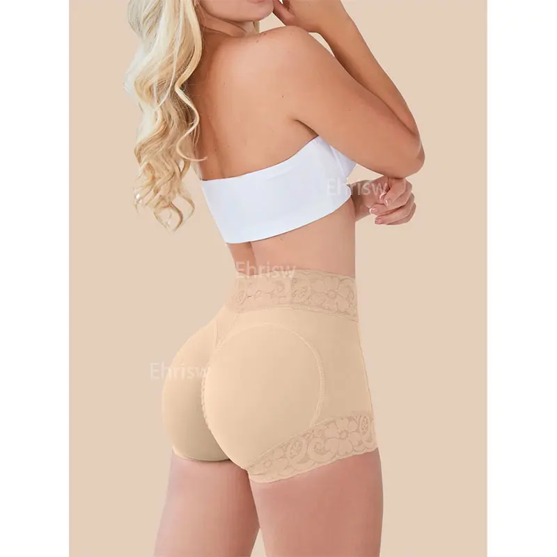 2023 Fajas Colombians Women Lace Classic Daily Wear Body Shaper Butt Lifter Panty Smoothing Brief