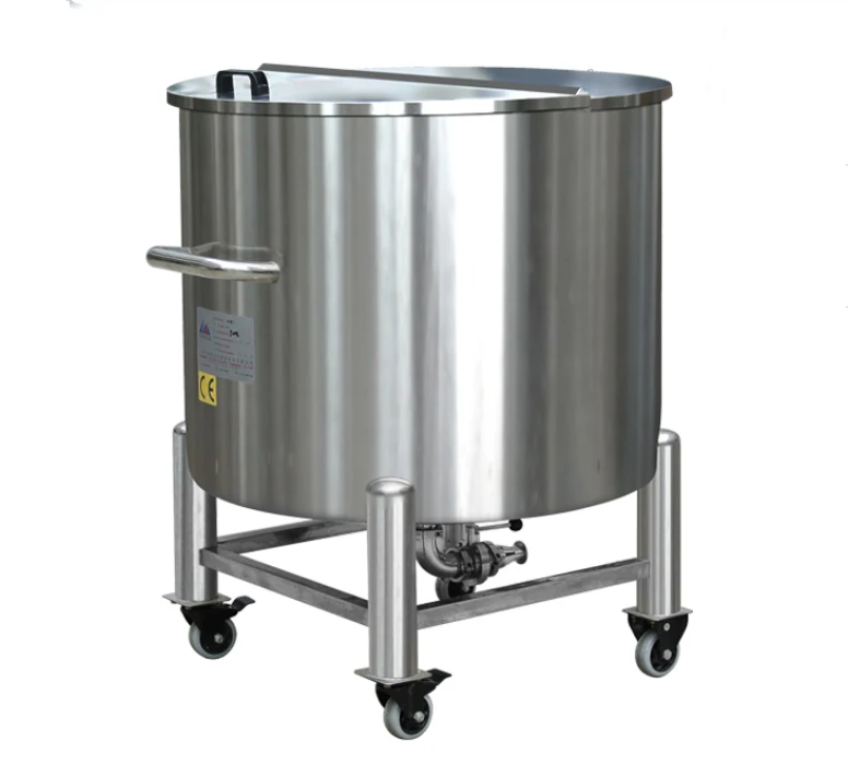 500L 1000L Shampoo Liquid Soap Cosmetic Storage Tank Stainless Steel Storage Tank