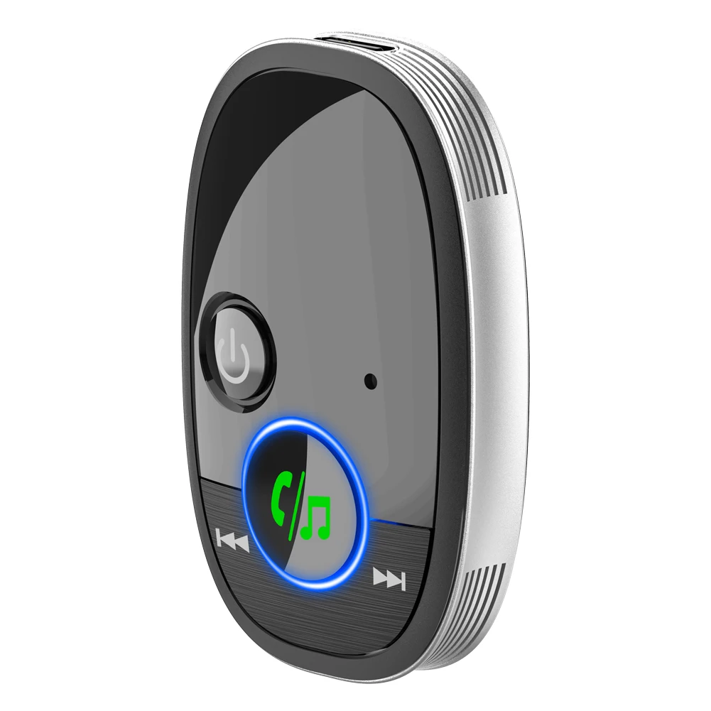 Хит продаж время автономной работы 15 часов приемник Bluetooth 5 0 с большой кнопкой mp3-приемник для дома стерео/проводные наушники/Громкая связь BR06