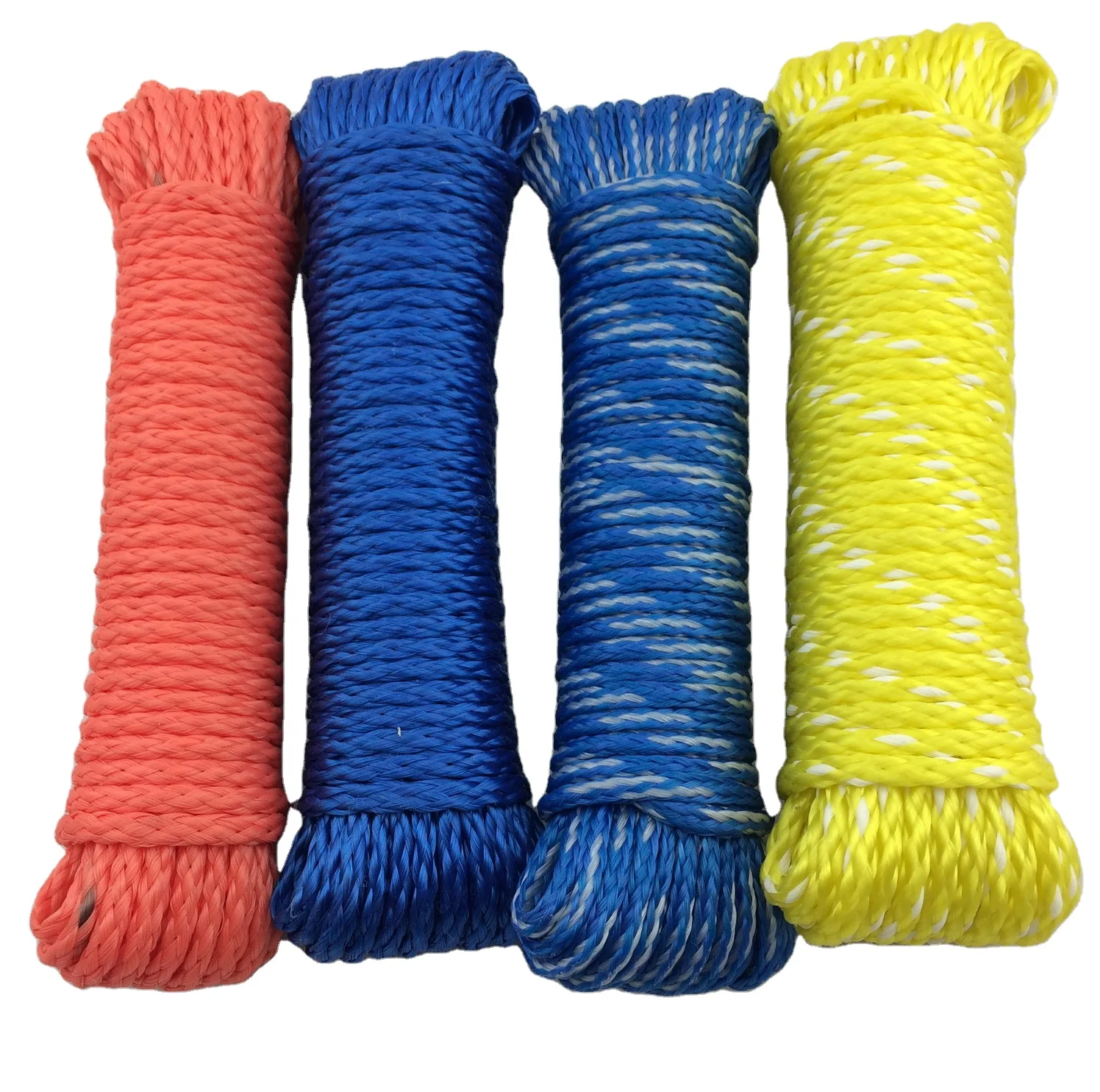 3/8 Inch*50FT; Hot Selling Hollow Braided PP/PE Rope Made in CN