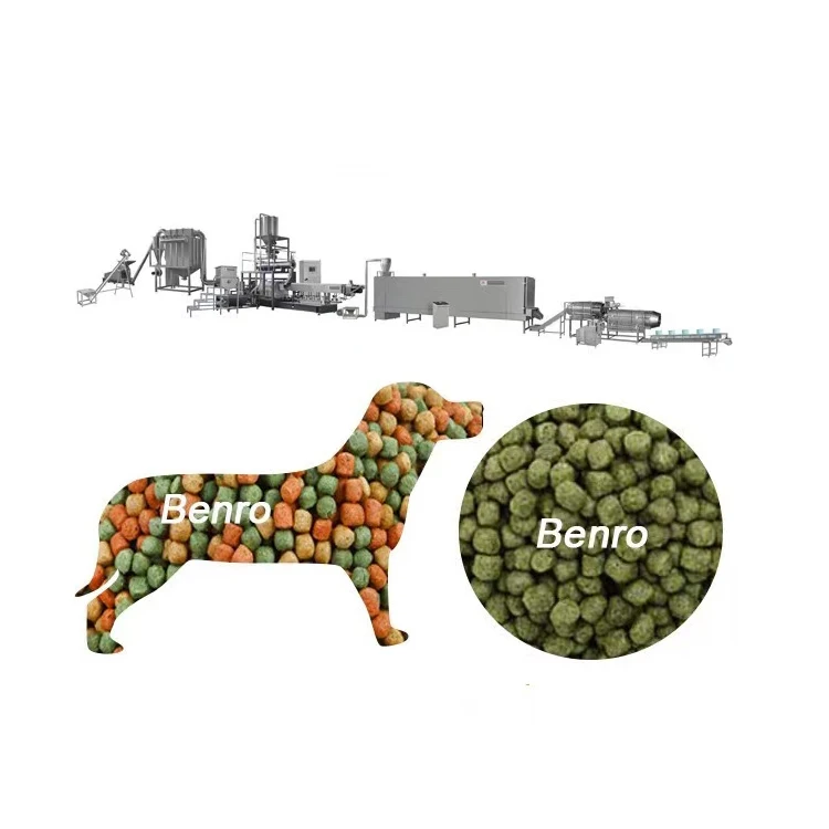 Factory direct wholesale line food chewing dog treats processing machine