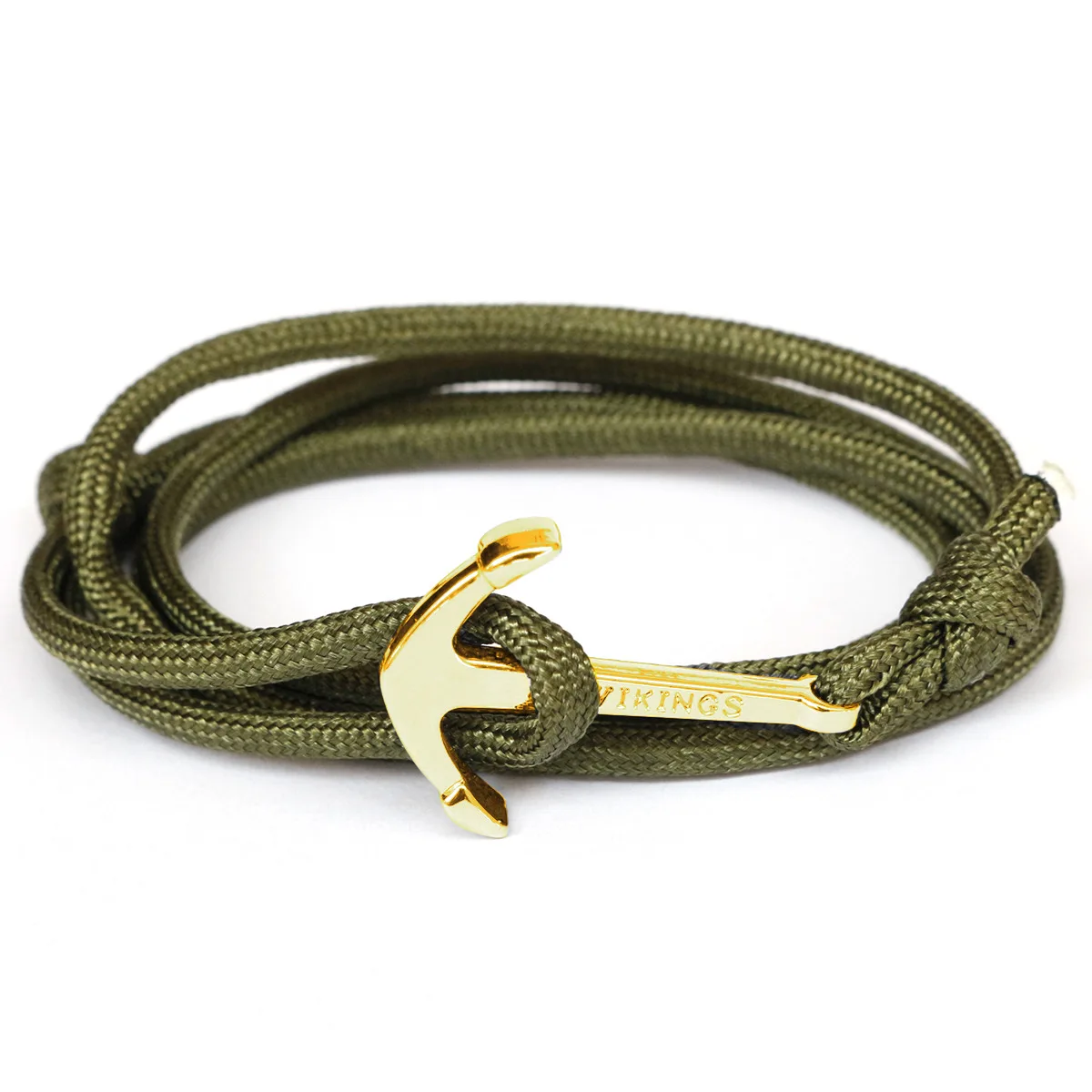 Nylon Bracelet Factory Wholesale Cheap Nautical Viking Anchor Bracelet for men women