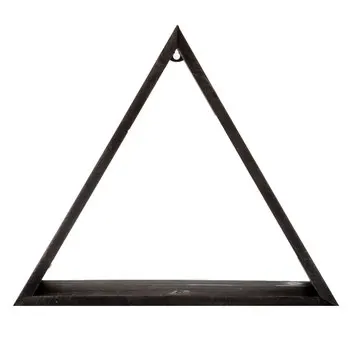 triangle wooden wall shelf design wall mounted display wood rack furniture wooden wall mounted shelves for kitchen