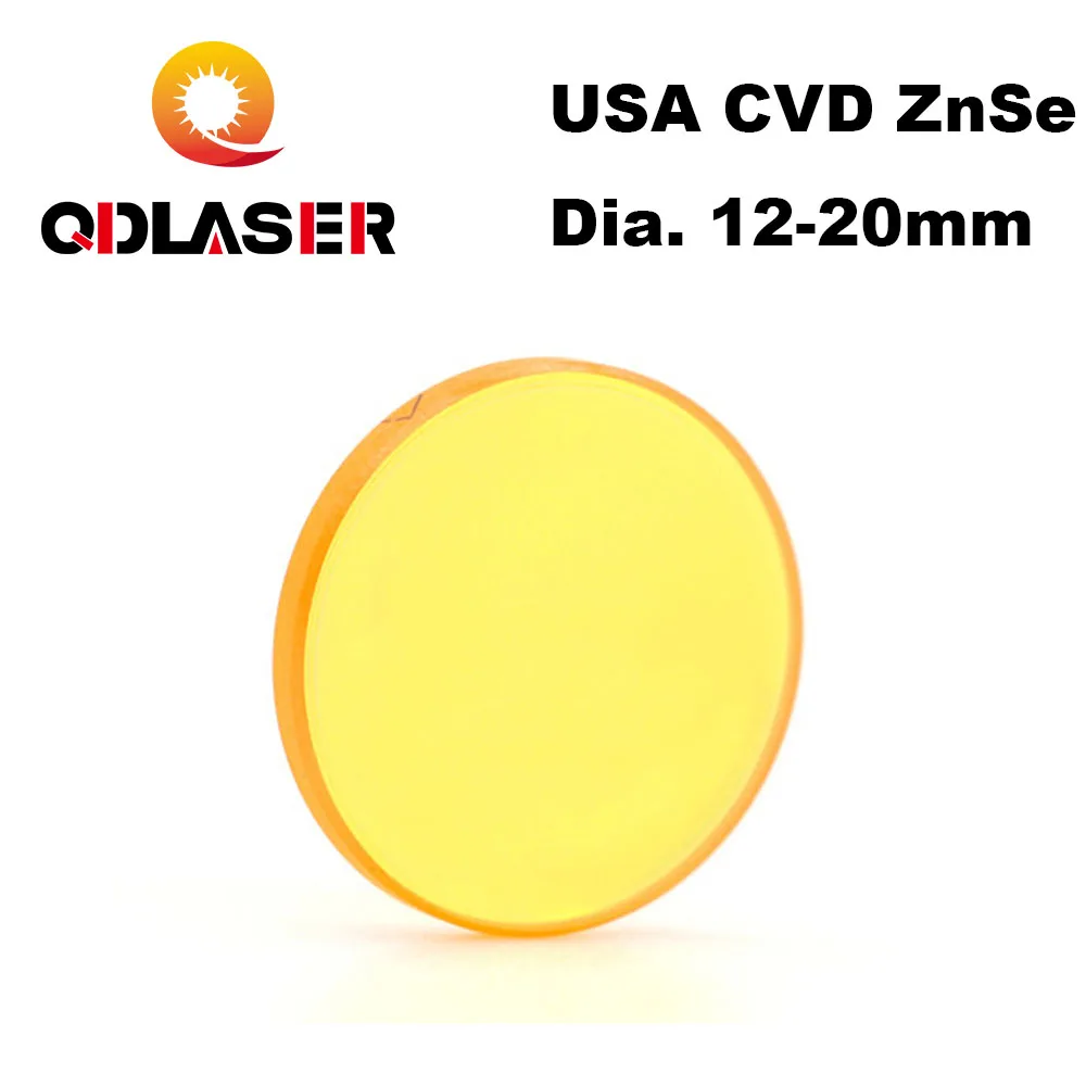  Фокусная линза для лазерной резки США ZnSe D12 D15 D18 D19.05 D20