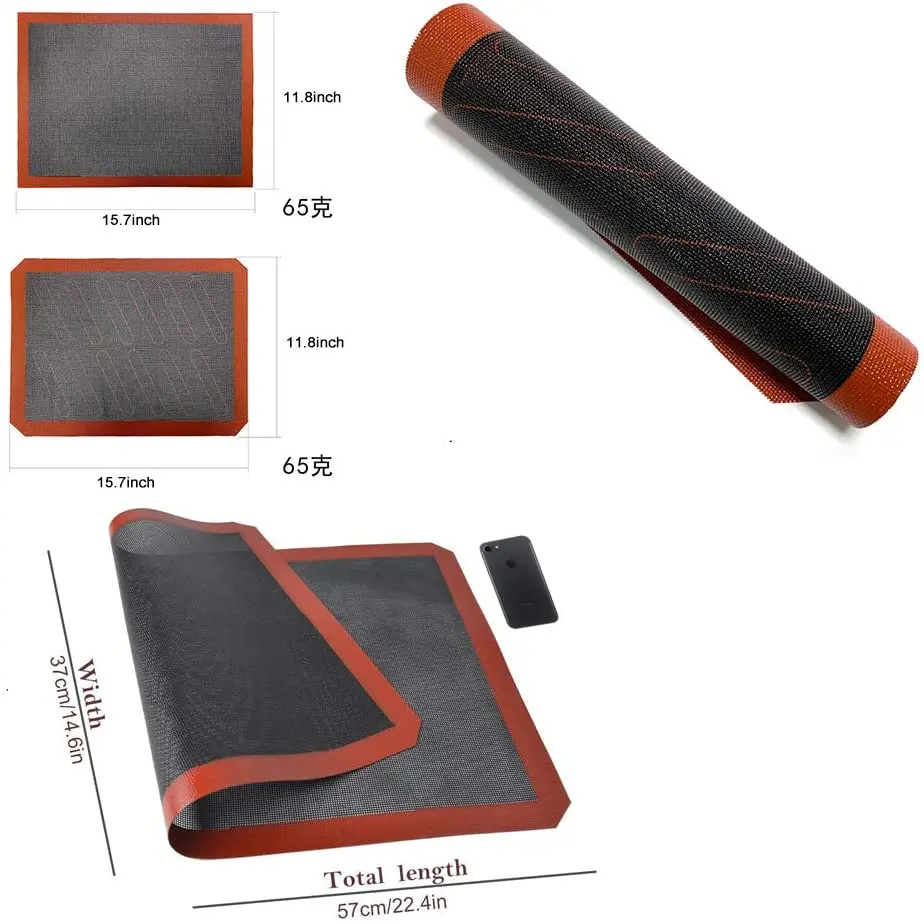 Wholesale Non Stick Micro Perforated silicone baking mat baking mat Heat Resistant Silicone mat