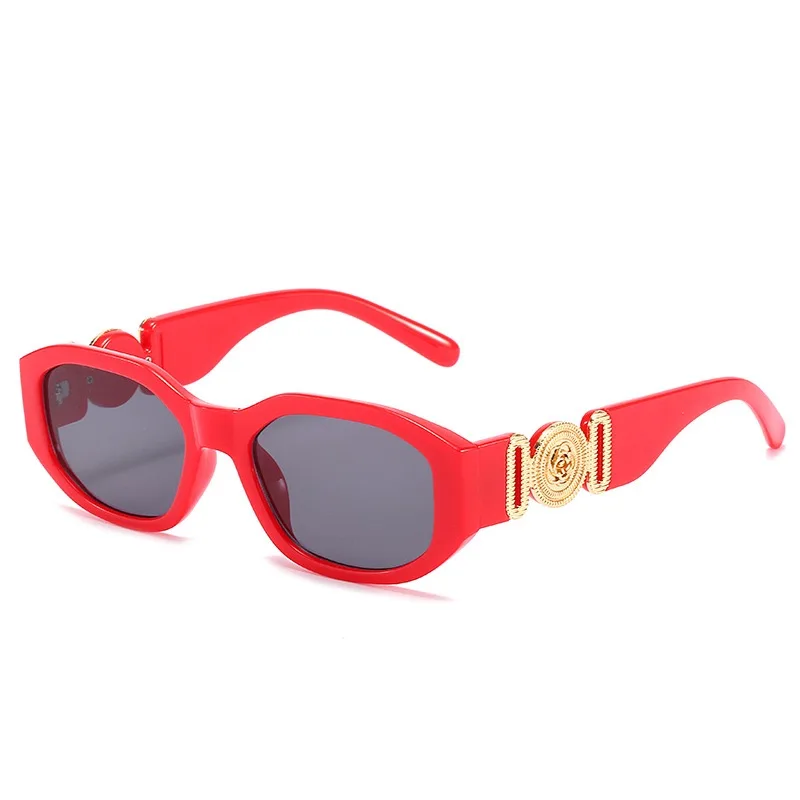 Hexagon Sunglasses 2023 New Custom Logo Shades Women Men Branded Sun Glasses Wholesale