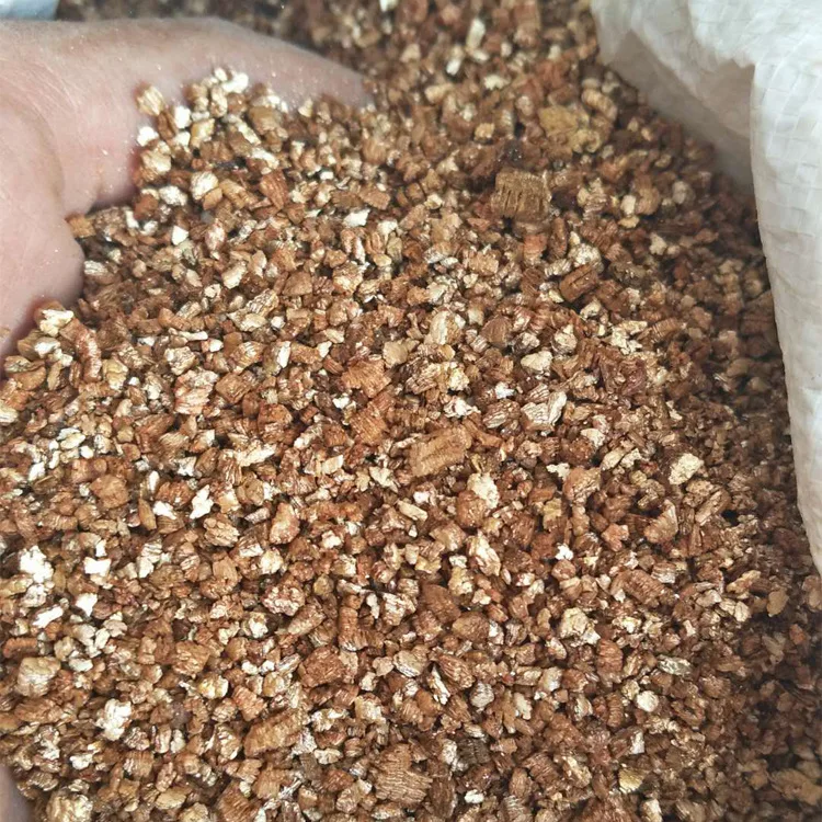Wholesale price good quality golden natural expand silvery vermiculite
