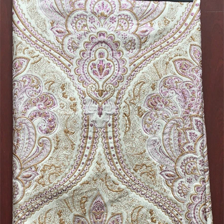 80yds MOQ metallic jacquard fabric fashion dress coat bright cloth fabrics