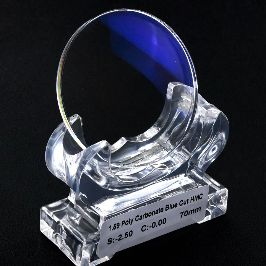 Photon Wholesale Pc Anti Blue Light Optical Lens Pc Glasses Lens Manufacturer Price