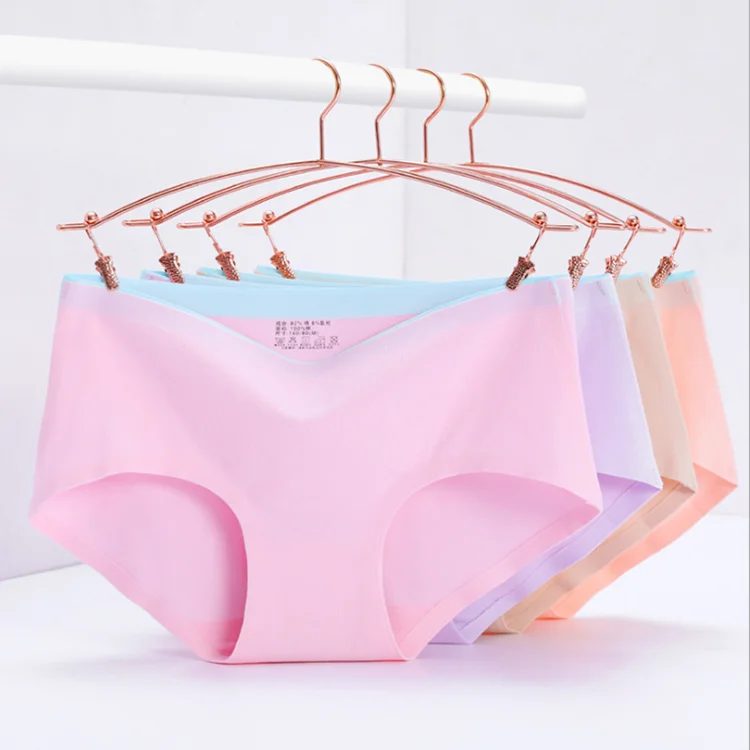 Hotsale One Piece Pure Color Organic Cotton Women Sexy Underwear Sexy Cotton Underwear for Girls