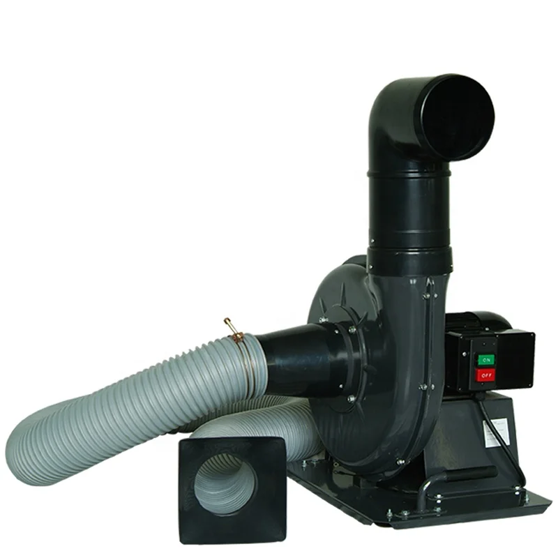 Durable workshop fume extractor moveable smoke exhaustor for foundries