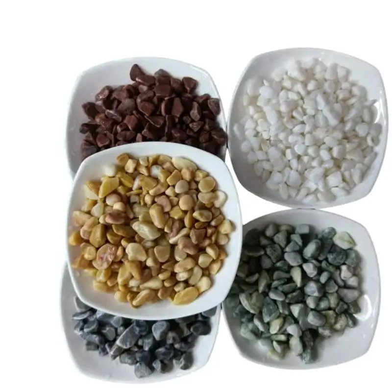 Crushed basalt stone ornamental stone direct sales reasonable price