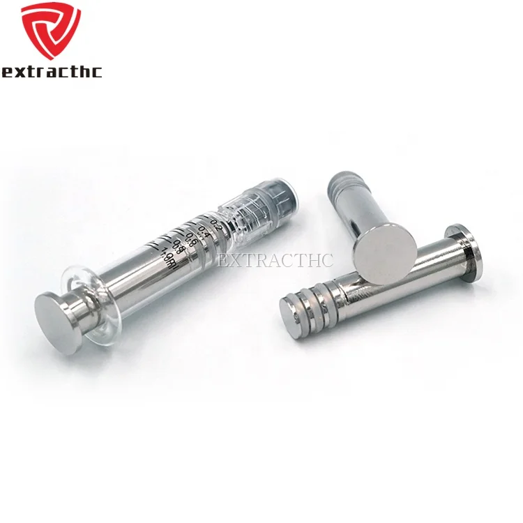 
Custom sterilized 1ml luer lock glass prefilled syringe 