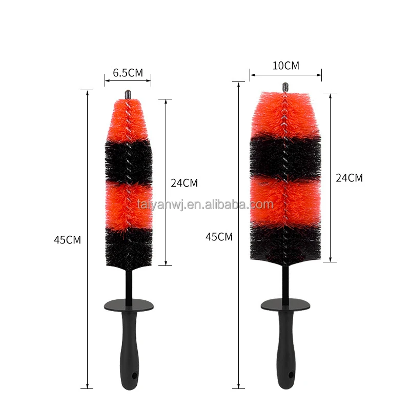 Car Wheel and Rim Detailing Brush Wheel Tire Brush Kit for Wheels Rims Exhaust Tips Vehicle Engine Motorcycles