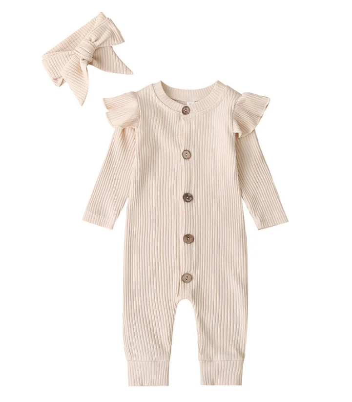 
Factory Sell High Quality Baby Suit Girls Romper Infant Onesie 100% Cotton Bodysuit Baby Girl Clothing 