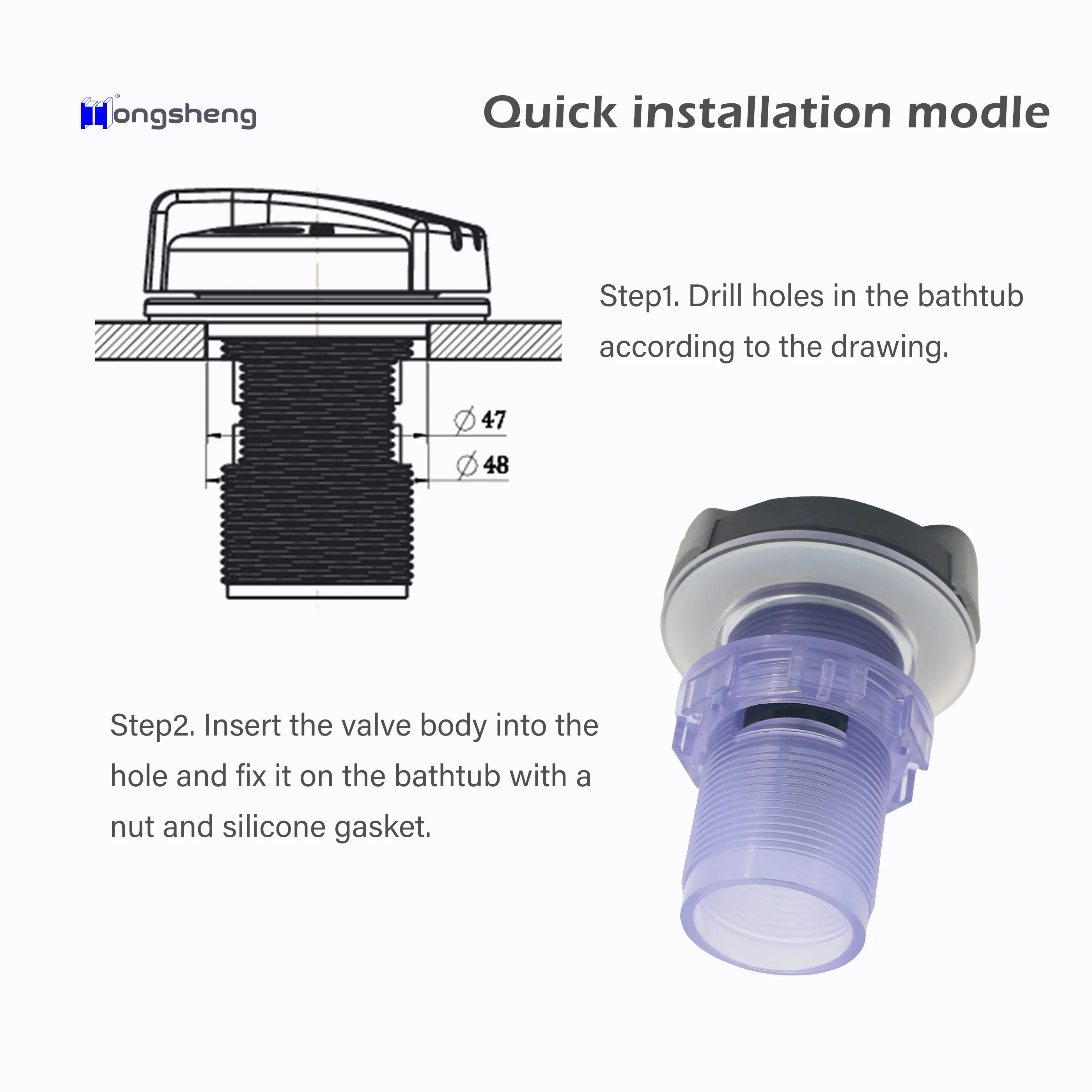 Ice Bath Tub Hot tub Spa Air Controller with textured Surface Scallop handle LED corner whirlpool tub Spa Air Regulator