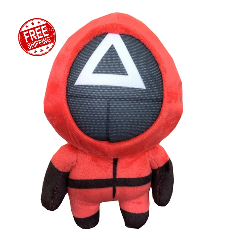Amazon Hot Sale 20cm/30cm soft plush squid game doll plush toy