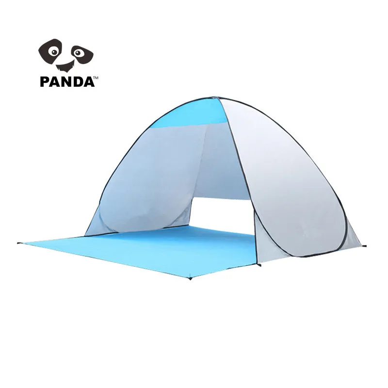 Automatic Pop Up Tent Portable Outdoor Booming Camping Fishing Quick Auto Opening Tent Cabana Beach Sun Shelter Tent With Window
