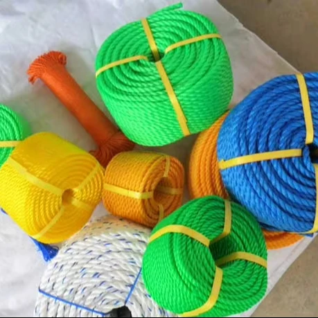 Manufacturers 8mm 6mm 18mm 3 Strand  4Strands Pe Rope Gold Monofilament Polyethylene Fishing Packaging Rope