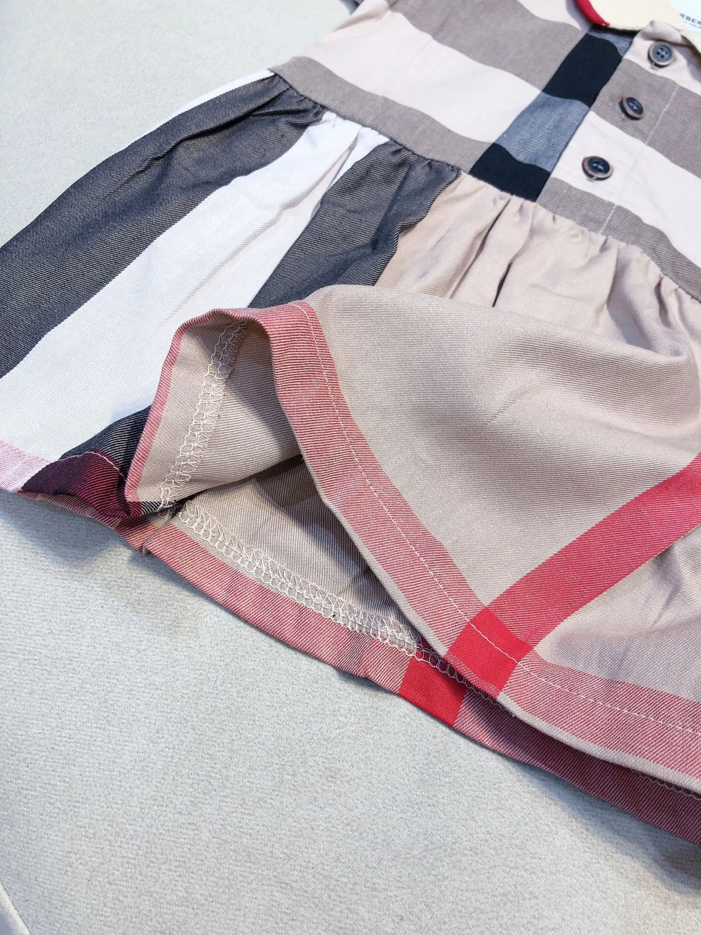 RUNTEN 2024 Balatale Toddler Girl Polo Dress Cherry Embroidered Short Sleeve Pleated Tennis Dress A-Line Game Wear Sundress Pink