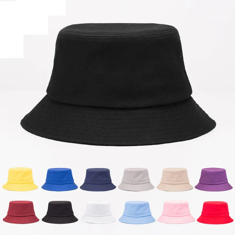 Custom Private Label Designer Plain Adult Unisex Cotton Customized Logo Bucket Hat