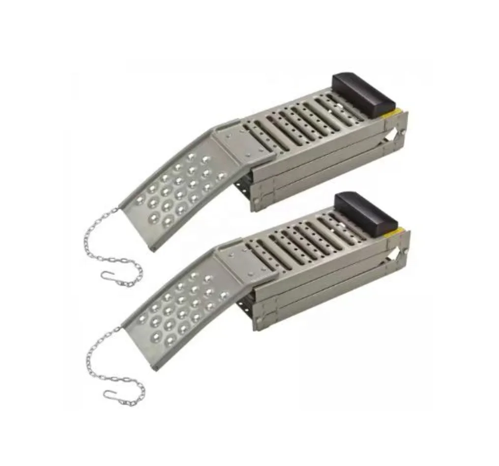 Стальные складные пандусы для грузовиков/квадроциклов/мотоциклов/газонокосилок/прицепов грузовиков и квадроциклов