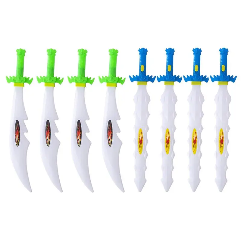 Party Plaything Prop Cosplay Outdoor Children Light Up Toys Luminous Led Flashing Swords Boy Toys