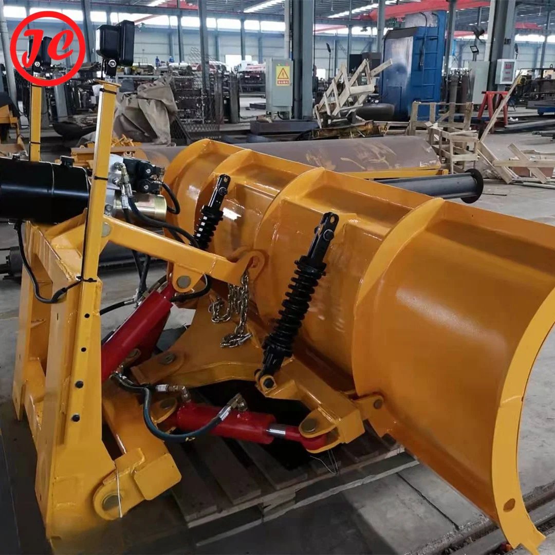 Heavy Duty Skid Steer Loader Attachment Snow Plough Grader Scraper Snow Removal Blade for Tractors