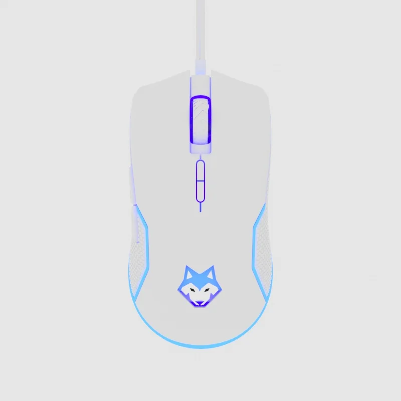 Clavier de jeu Lightweight Wired Gaming Mouse with 7 Button 16RGB Programmable 7200 DPI Ultralight Ergonomic 65G Honeycomb
