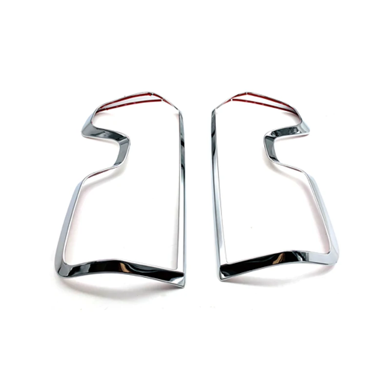 ABS Chrome Car Accessories Rear Tail Light Cover Trim Decoration For Chevrolet Silverado HD 2019 2020