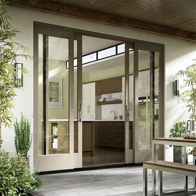 Prima Exterior Bi folding Door Aluminum Patio Bifold Doors Accordion Folding Glass Door