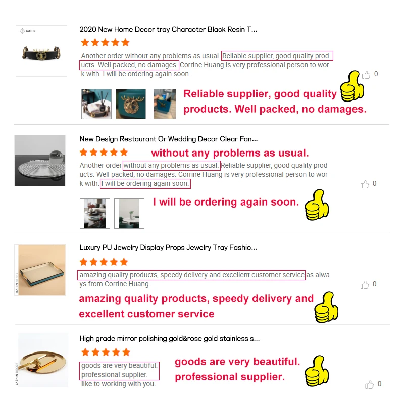 European Metal Round Mirror Tray Hotel Home Serving Plate Storage Tray Decorative