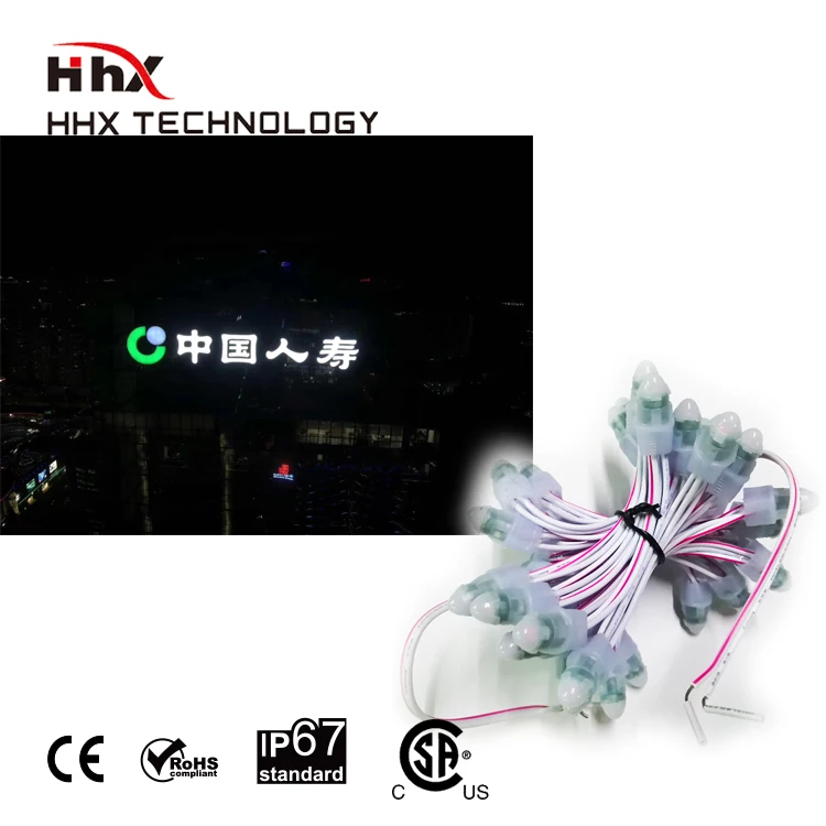 100ct DC12V WS2811 bullet led pixel с разъемом Ray wu 13