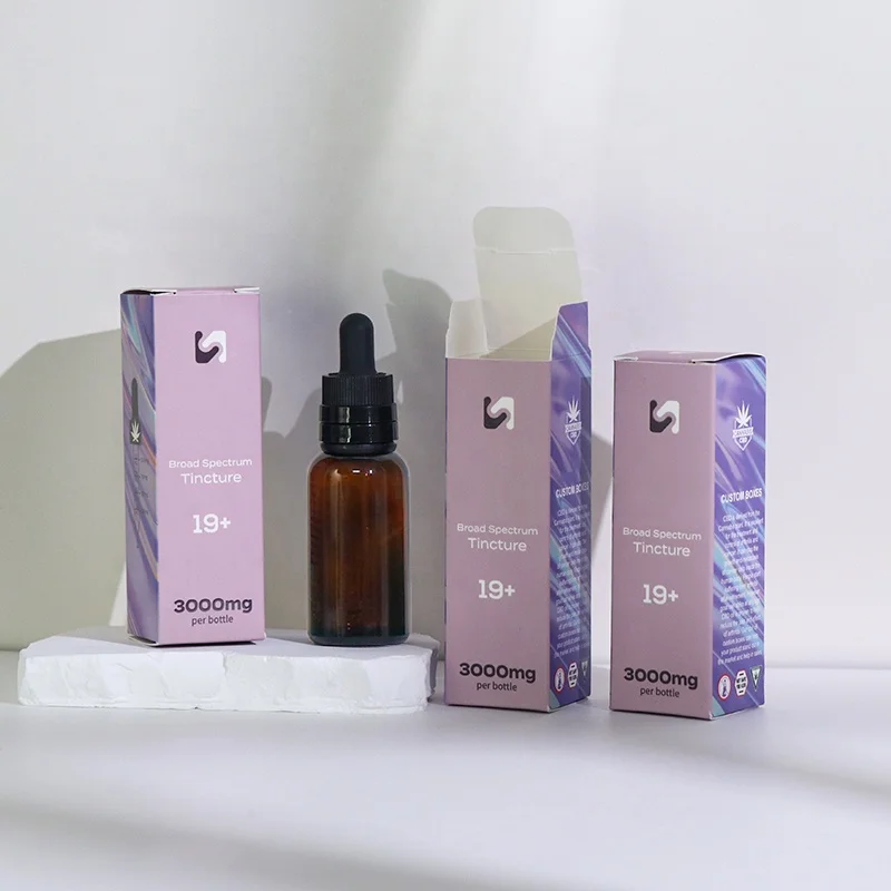 OEM Factory Customized Paper Color Printing Delta-8 Hemp Pills Oil Dispensary Cartridge Packaging Packaging Boxes