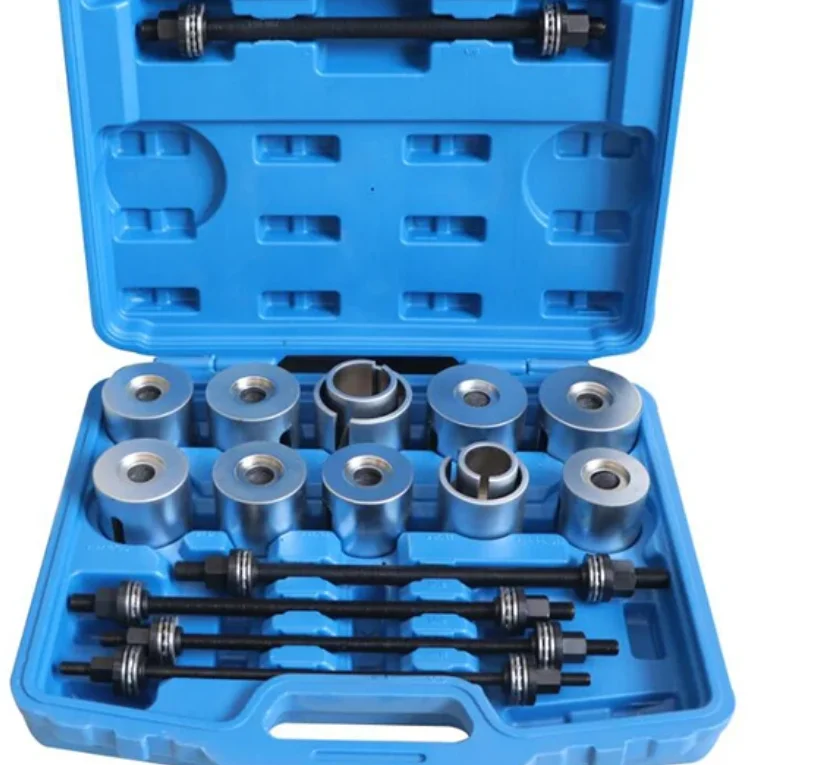 27pcs New Professional Universal Bushing And Bearing Removal Press and Pull Sleeve Tools Kit