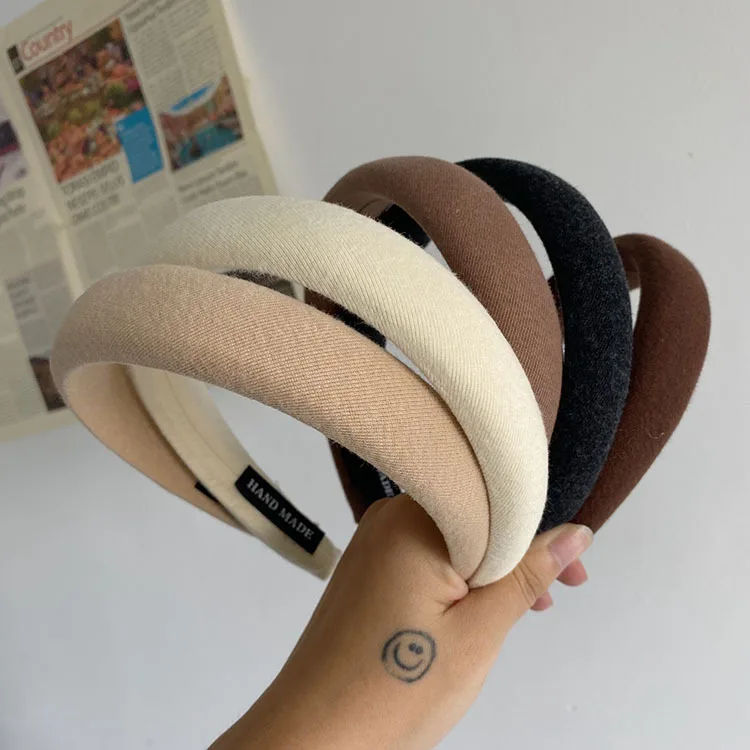 headband in Hairbands for women Washable Facial Hairband Makeup Wrap Headbands women sponge headband