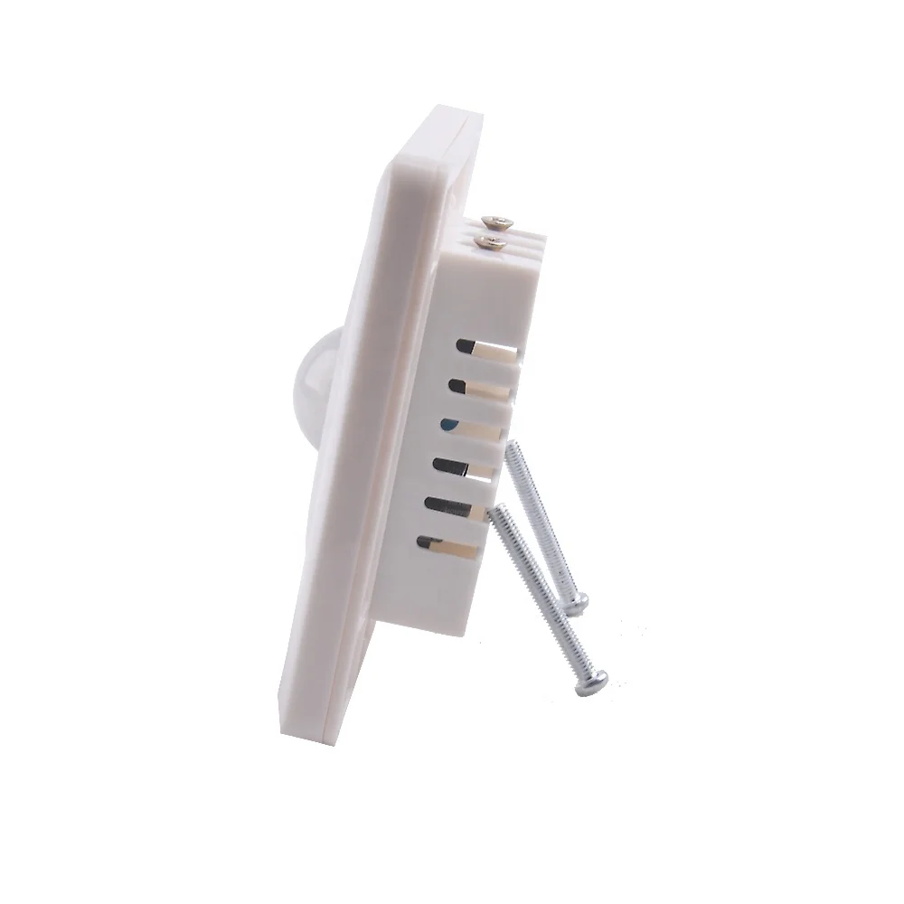 BS017 Indoor infrared wall PIR motion sensor detector light switch cover wired controller, pir sensor